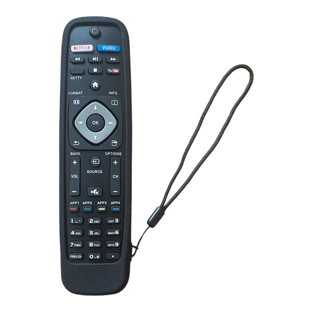 Funda Para Control Philips Tv 32PFL2908 55PFL6900 Negro Philips Funda Para Control Philips Tv 32PFL2908 55PFL6900 Negro
