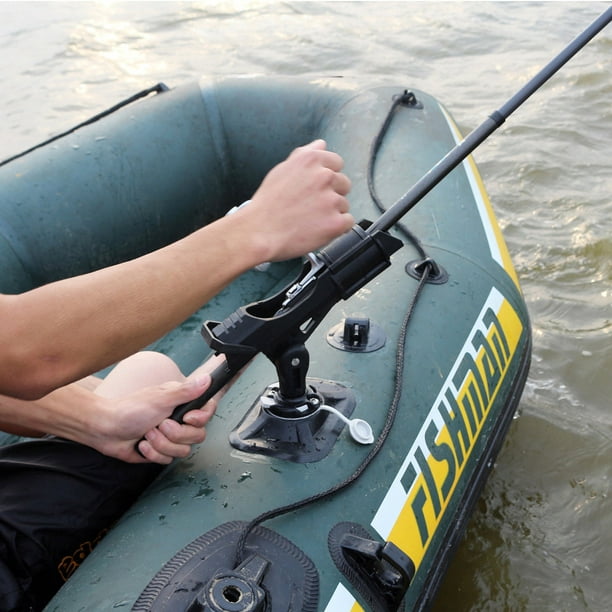 Plastic Mount Fishing Rod Holder Kayak Canoe Boat Equipment Tool Accessories