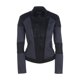 thumbnail image 1 of Chaqueta de Moto Aeropostale de Piel y Lona Colorblock Gris Mediana, 1 of 1