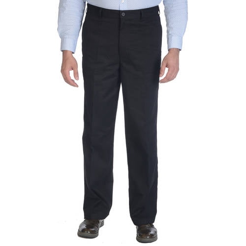george flat front pants