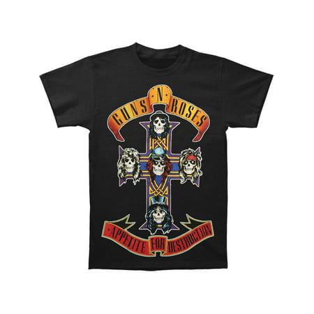 Guns N Roses - Guns N Roses Men's AFD Cross T-shirt Black - Walmart.com