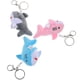 thumbnail image 4 of 3 llaveros de peluche de tiburón suave con colgante colgante., 4 of 7