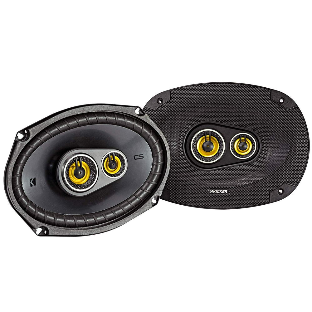 Kicker CS Series 150 Watt 6 x 9 Inch Car Audio Coaxial Speaker Pair