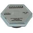 thumbnail image 1 of Moroso Performance Capuchon de Radiateur 63320 19 Livres à 21 Livres; Hexagone; Sans Levier de Libération de Pression; Logo Moroso, 1 of 3