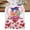 Pink, Green, Brown, White, variant on Mother's Day Table Runner, Love You Mom Carnations Flowers Plaid Washable Cotton Linen Table Runners 48 Inches Long, Dresser Scarf Runner for Nightstand/Coffee/End Tables 13''x48''
