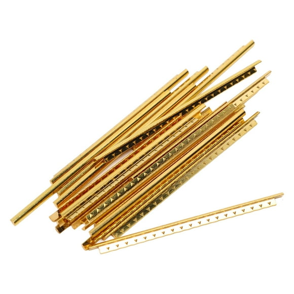 Guitar Parts,19Pcs Guitar Fret Wire Fret Wire Set Guitar Fret Wire Ultimate Reliability