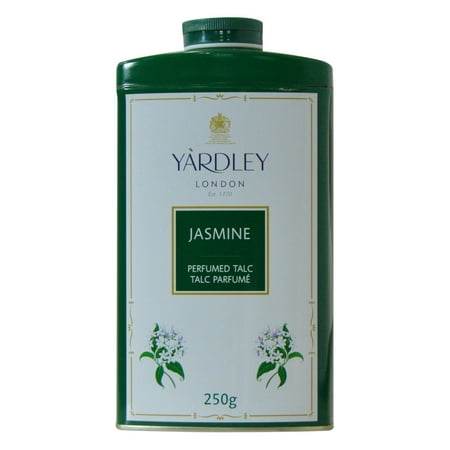 Yardley Jasmine Perfumed Talc Talcum, 250g (Best Jasmine Perfume Reviews)