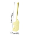 thumbnail image 3 of Yooshoverk Food-Grade Silicone Spatula – Heat-Resistant One-Piece Cream Spreader For Baking & Cooking Yellow Free Size, 3 of 6