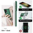thumbnail image 5 of ELEHOLD for Samsung Galaxy S24 Ultra Rugged Hybrid Case, with Sliding Camera Lens Protector Rubber Bumper Non-Slip Protective Shockproof Case for Samsung Galaxy S24 Ultra, Darkgreen, 5 of 5