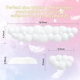 thumbnail image 4 of QUTOOL Keyboard Wrist Rest Memory Foam Wrist Pad , Ergonomic PU Casing, Non-Slip Base, White, 4 of 11