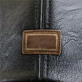 thumbnail image 3 of Autumn Winter Men's Baseball Hat Trendy Leather Adjustable Comfortable Versatile Occasions, 3 of 4