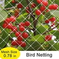 thumbnail image 2 of Agfabric Garden Bird Netting Anti Bird Protection Net Fruit Vegetables Flower Garden Pond Netting - Pack of 2 - 25x50ft, White, 2 of 4