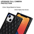 thumbnail image 5 of SaniMore for iPhone 14 Plus Magnetic Fragrant Case Support Wireless Charging, Premium PU Leather Cover Built-in Detachable Lanyard 360° All-Inclusive Shockproof Protective Shell, Black, 5 of 8
