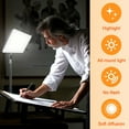 thumbnail image 6 of Zomei 10" LED Video Light Kit with 63" Tripod Stand - Dimmable Studio Lighting for YouTube/TikTok/Live Streaming （Pack of 1）, 6 of 8
