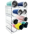 thumbnail image 1 of Organizador de botellas de agua Spaclear, apilable, paquete de 4, 1 of 9