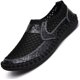 thumbnail image 1 of Xishao Sandalias Deportivas para Hombres Sandalias de Pescador al Aire Libre Zapatos de Cuero Casuales Transpirables Sandalias de Primavera y Verano de Negocios de Moda de Punta Cerrada Xishao ropa, 1 of 2