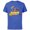 Royal Heather, variant on Marvel Rocket & Groot Family Party Dad of the Birthday Boy - Short Sleeve Cotton T-Shirt for Adults - Customized-Black