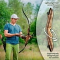 thumbnail image 4 of KESHES Takedown Recurve Bow and Arrow Set for Adults & Teens 62" - 15-60lb Draw Weight, Right & Left Handed Bows - Archery Set with Bowstring, Arrow Rest, Stringer Tool, and Bow Sight, 4 of 4