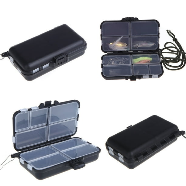Fishing Tackle Box Fly Fishing Box Spinner Bait Minnow Popper 9