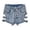 shorts 3#Blue, variant on WAYUTE Womens Shorts High Waisted Stretchy Denim Pants Trendy Hollow Design Jean Shorts Streetwear Casual Versatile Summer Outdoor