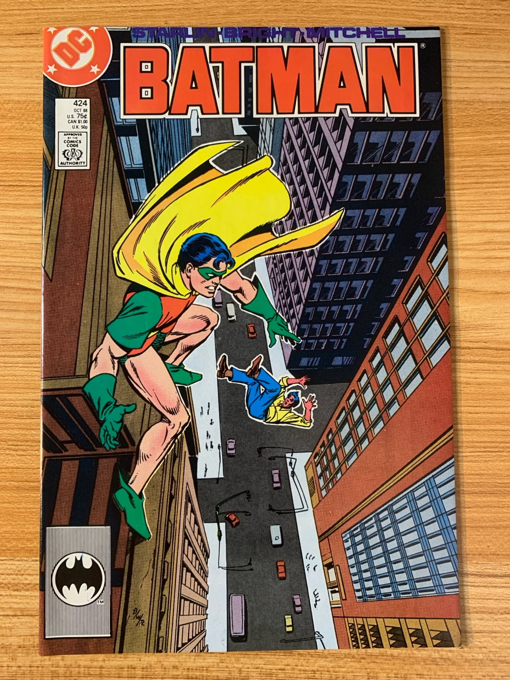 Cover of Batman #424