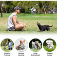 thumbnail image 2 of Dog soccer ball with 9 Straps, Interactive Dog toys for small dog dog water toys for Indoor Outdoor, Durable Puppy ball toys with with Handle Yard Toys Gifts for Birthday(5inch), 2 of 5