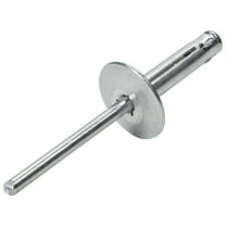 Lg Hd Rivet 250Pk Silver Flange Type Alum Mandrel