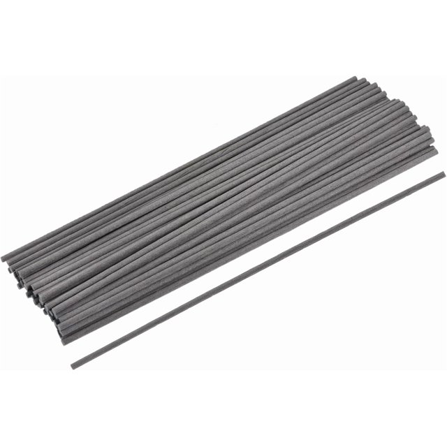 MECCANIXITY Fiber Reed Diffuser Sticks 7.9" x3mm for Aroma Fragrance Essential Oil, Grey Pack of 50