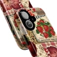 thumbnail image 2 of Vintage Strawberry Floral Collage Phone Case, French Country Aesthetic Botanical Garden Cover for iPhone 17 16 15 14 13 12 11 Plus Pro Max Mini, 2 of 6