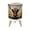 Color 2, variant on Small Trash Can with Lid Autumn Wildlife Forest Moose Bear Deer 1.8 Gallon Dog Proof Trash Can Round Garbage Can Waste Bin Wastebasket for Bathroom Bedroom Living Room