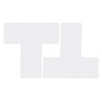 Brady Floor Tape,White,3 inx8 in,T,PK20 104453