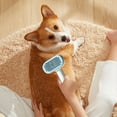 thumbnail image 2 of Mom's Best Peine de acero inoxidable para perros y gatos, elimina enredos y pulgas, herramienta autolimpiable y cómoda., 2 of 5