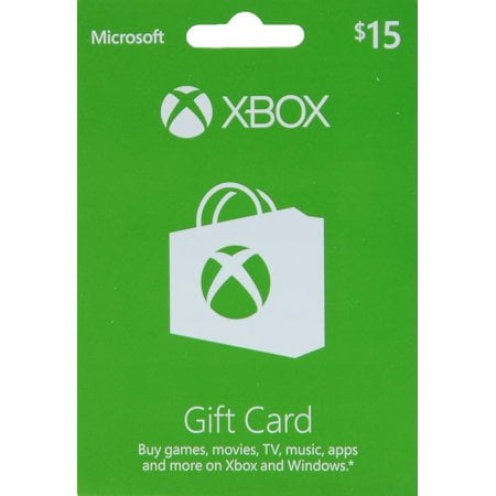 Xbox $15 Gift Card [Physical]