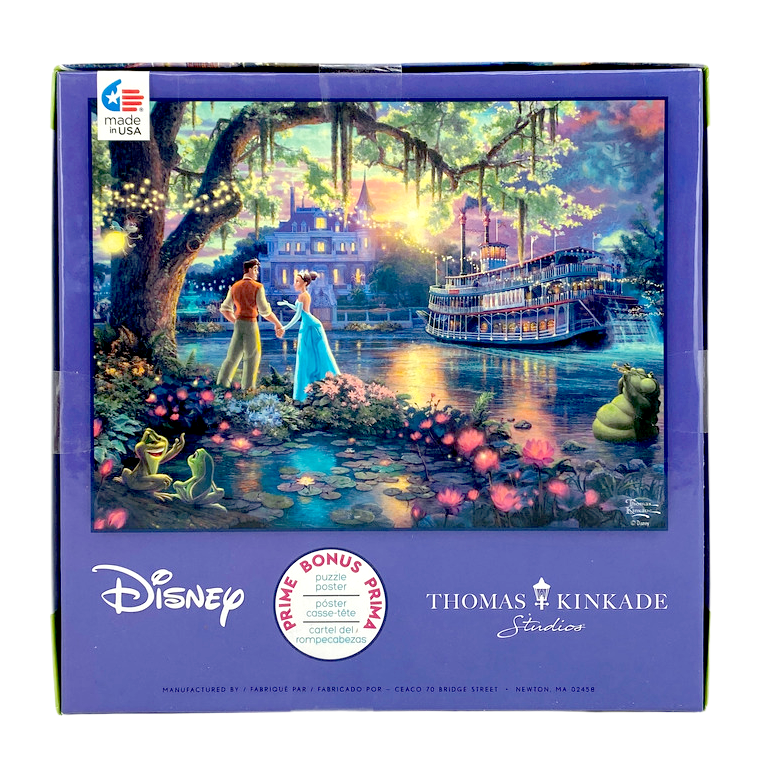Ceaco Thomas Kinkade - The Princess and the Frog 750 Piece Puzzle