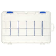 Flambeau Outdoors, 4007 Tuff Trainer, 24 Compartments, 6 Pack, Clear, 11 inches, Fishing Tackle Box
