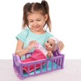 thumbnail image 2 of Little Darlings: Crib Time Fun - 12" Doll Playset, New Adventures, Children's Pretend Play, Ages 2+, 2 of 7
