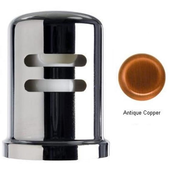 Westbrass  Heavy Duty Brass Air Gap Cap - Antique Copper