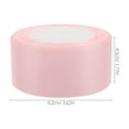 thumbnail image 2 of GOOHOCHY 4 Rolls Flowers Gift Ribbon Bride 9.20X9.20X4.50CM Pink, 2 of 8