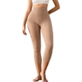 thumbnail image 4 of Athlemo Women's High-Waisted Tummy Control Anti-Cellulite Capri Leggings, 4 of 8