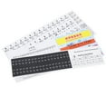 thumbnail image 4 of Piano Keys Label, Multifunction Piano Key Sticker Easy To Clean  For Home For Music Teaching, 4 of 8