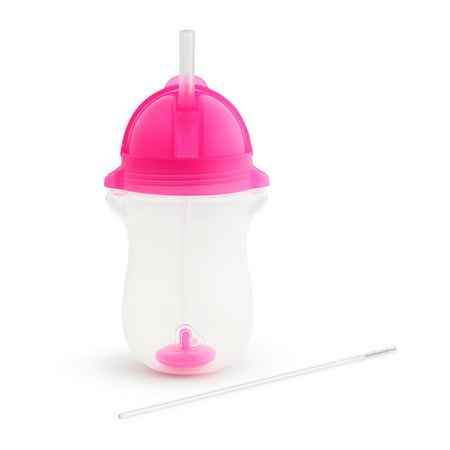 Munchkin 10oz Any Angle Click Lock Weighted Straw Cup,