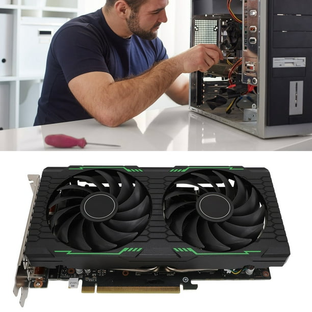 Tarjeta Gráfica, Tarjeta De Vídeo Para Juegos De Alto Ancho De Banda Silenciosa Con Interfaz PCI Express 3.0 16X Para Computadora De Escritorio