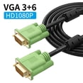 thumbnail image 2 of Xxone Cable Vga Cable De Monitor Vga A Vga Hd15 De 6 Pies Para Pc, Computadora Portátil, Proyector De Tv-6 Pies, 2 of 5