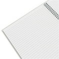 thumbnail image 3 of Staples TRU RED Large Hard Cover Ruled Notebook Gray/Blue TR55737, 3 of 6