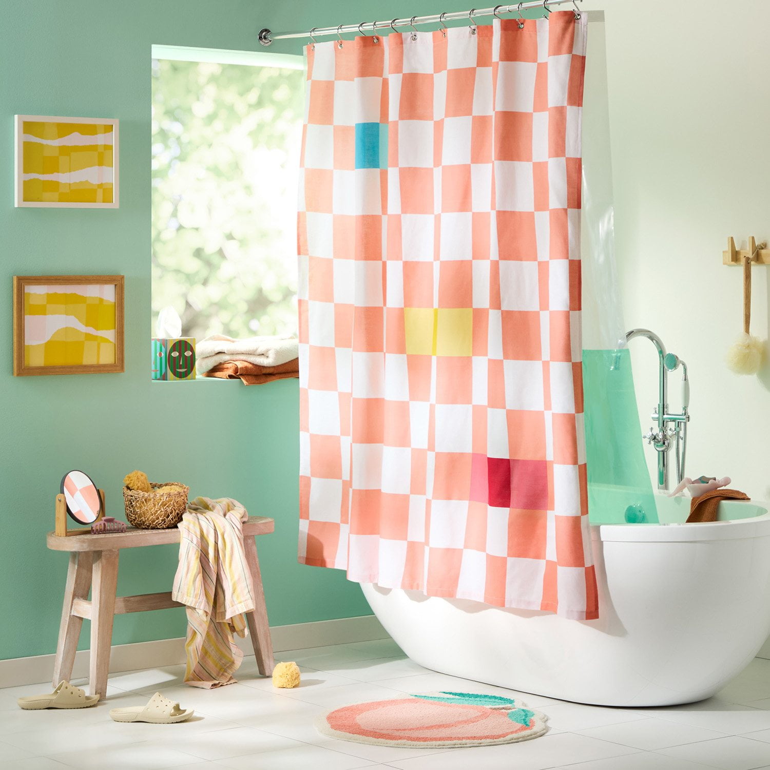 Town & Country Shower Curtain