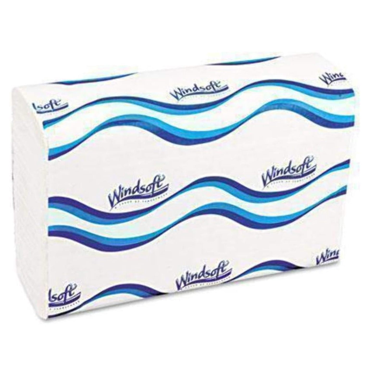 Embossed C-Fold 1-Ply Paper Towels - 200 Sheet per Pack / 12 Packs per Carton