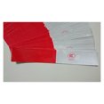 thumbnail image 2 of 50MM X 30MM Chaque Ruban Adhésif Blanc et Rouge Réfléchissant pour Camion 120PCS, 2 of 3