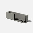 thumbnail image 4 of Veradek Block Series Trough 36" Plastic Planter - Gray, 4 of 13
