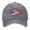 Gray, variant on Vintage Washed Baseball Cap for Men and Women, Adjustable Low Profile Dad Hat, Cotton Curved Brim Casual Outdoor Hat,Freedom 250th Flag