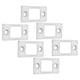 thumbnail image 4 of 6 piezas de placa de cerrojo de seguridad de acero inoxidable para puerta corredera, cerradura de seguridad de níquel satinado, 4 of 8